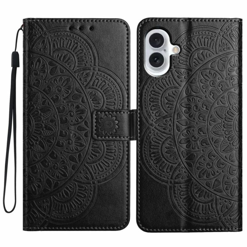 Fodral iPhone 17 Mandala-tryck