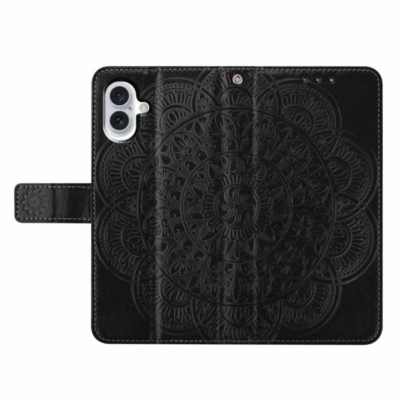 Fodral iPhone 17 Mandala-tryck