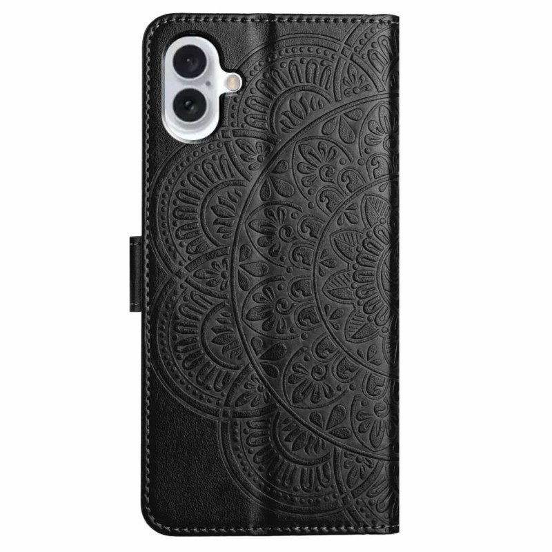 Fodral iPhone 17 Mandala-tryck