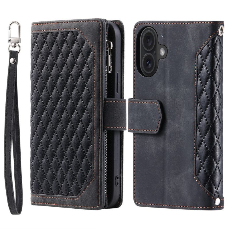 Fodral iPhone 17 Premium-quiltat