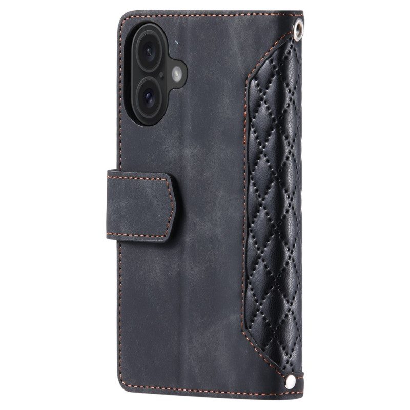 Fodral iPhone 17 Premium-quiltat