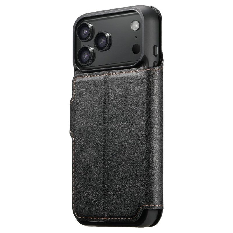 Fodral iPhone 17 Pro Magnetisk Med Retro Avtagbart Fodral