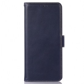 Fodral iPhone 17 Pro Max Premium Rfid-plånbok I Läder