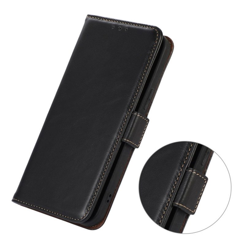 Fodral iPhone 17 Pro Max Premium Rfid-plånbok I Läder