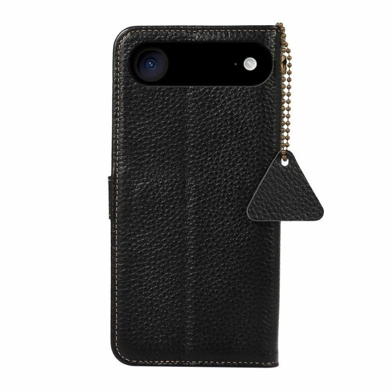 Fodral iPhone Air Rfid-blockerande Litchi Läder