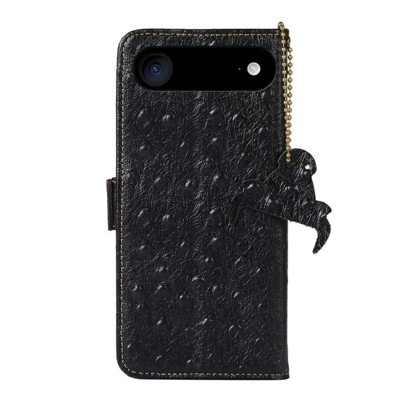 Fodral iPhone Air Rfid-blockerande Strutsmönster