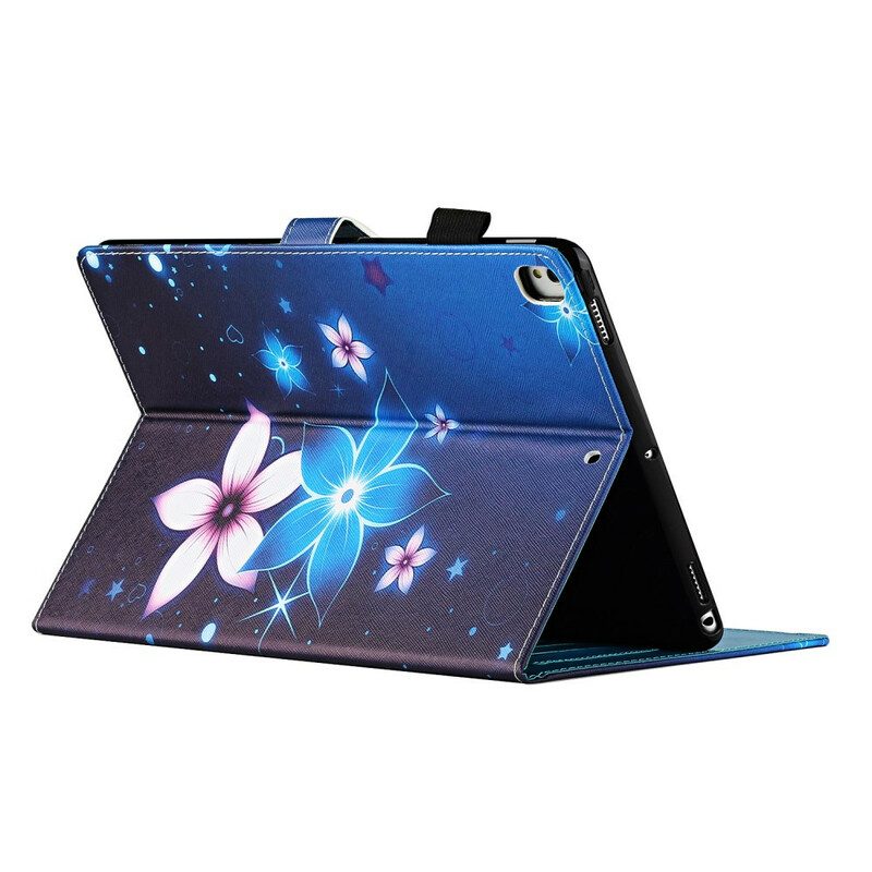 Folio-fodral För iPad 10.2" (2020) (2019) / Air 10.5" / Pro 10.5" Blommig