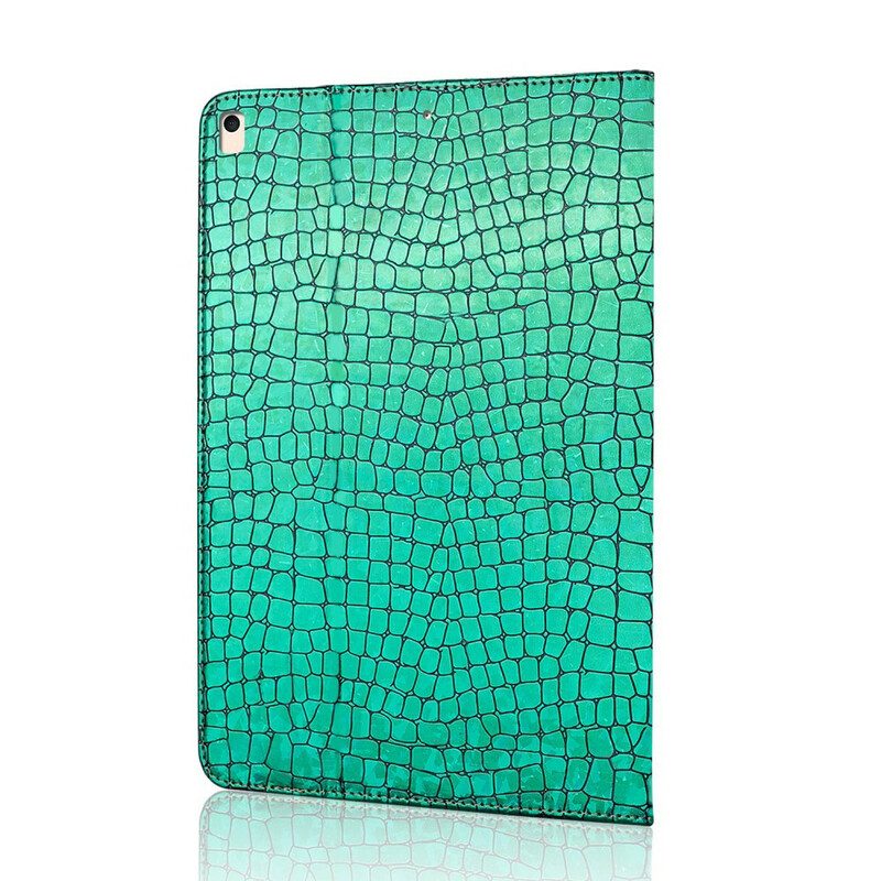 Folio-fodral För iPad 10.2" (2020) (2019) / Air 10.5" / Pro 10.5" Croc Glitter