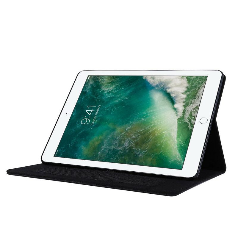 Folio-fodral För iPad 10.2" (2020) (2019) / Air 10.5" / Pro 10.5" Kläde