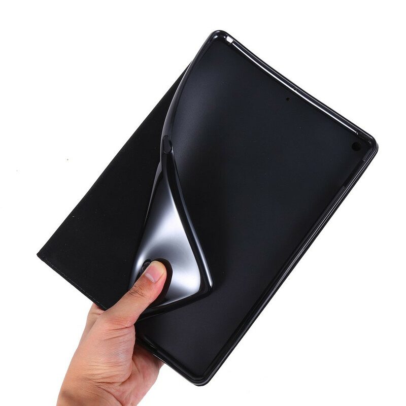 Folio-fodral För iPad 10.2" (2020) (2019) / Air 10.5" / Pro 10.5" Kläde