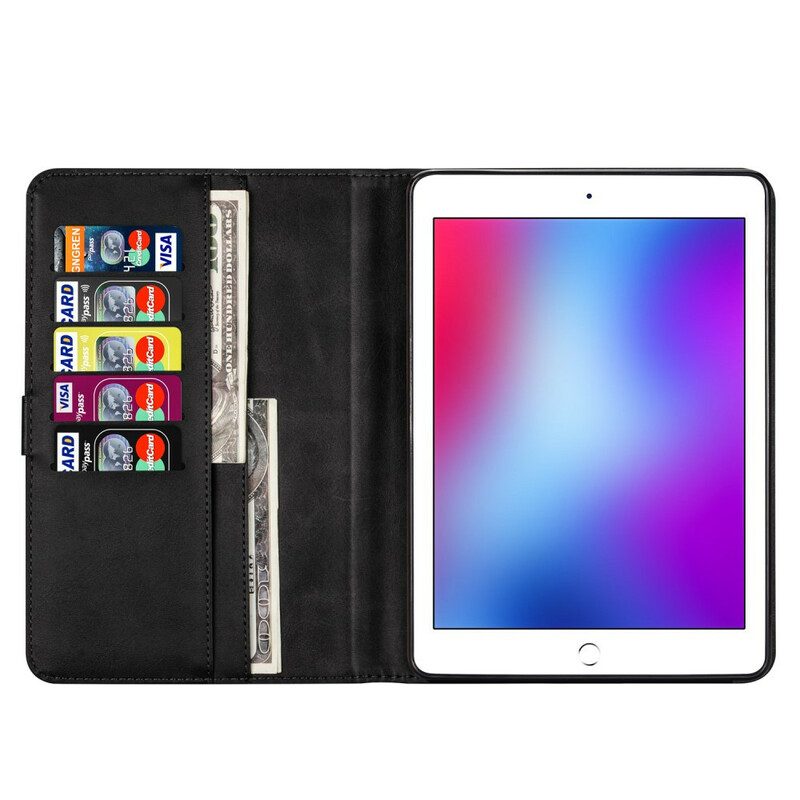 Folio-fodral För iPad 10.2" (2020) (2019) / Air 10.5" / Pro 10.5" Myntväska