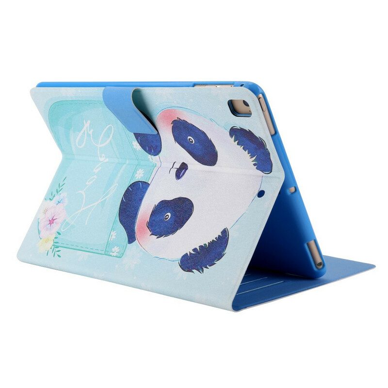 Folio-fodral För iPad 10.2" (2020) (2019) / Air 10.5" / Pro 10.5" Panda