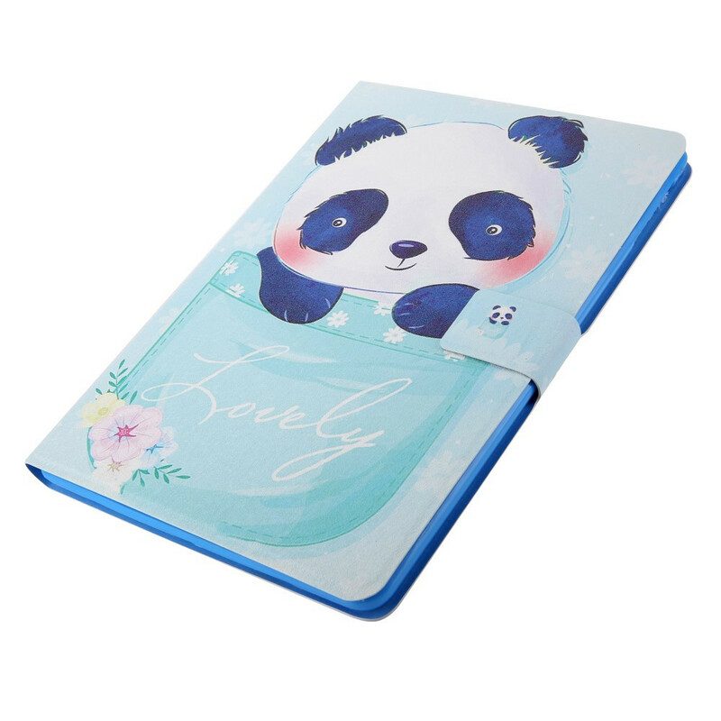 Folio-fodral För iPad 10.2" (2020) (2019) / Air 10.5" / Pro 10.5" Panda