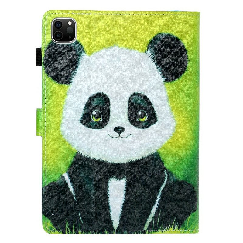 Folio-fodral För iPad Air (2022) (2020) / Pro 11" Söt Panda