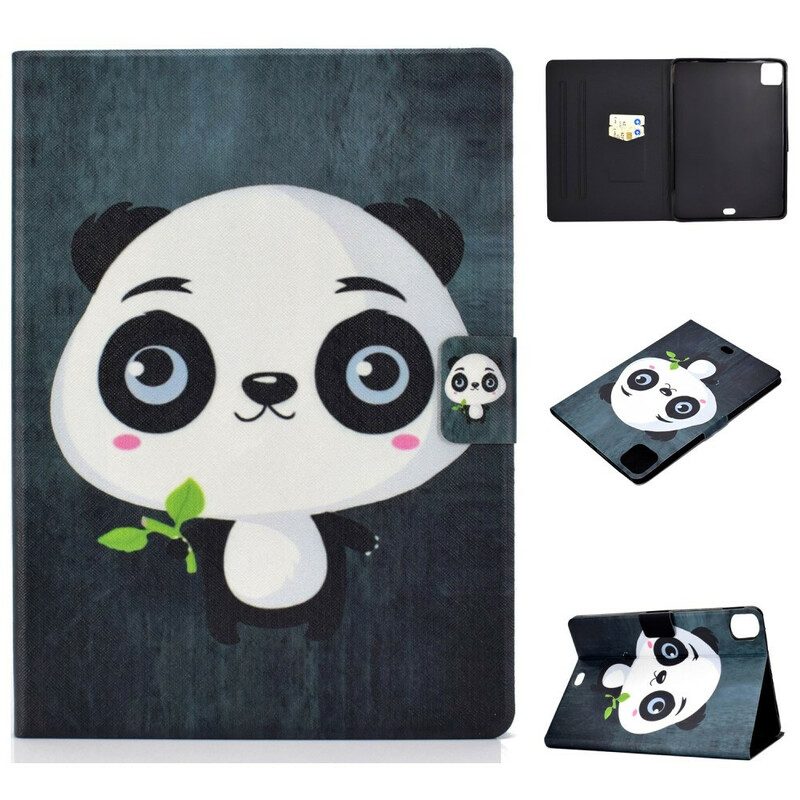 Folio-fodral För iPad Air (2022) Baby Panda