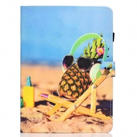 Folio-fodral För iPad Air (2022) Pineapple Beach