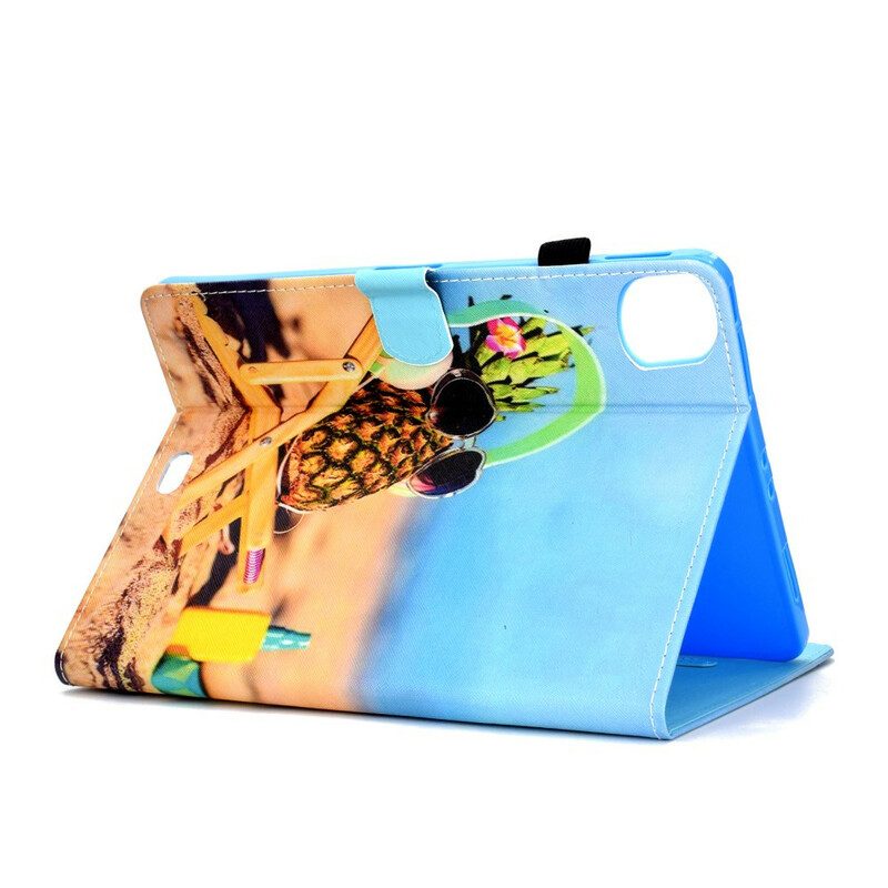 Folio-fodral För iPad Air (2022) Pineapple Beach