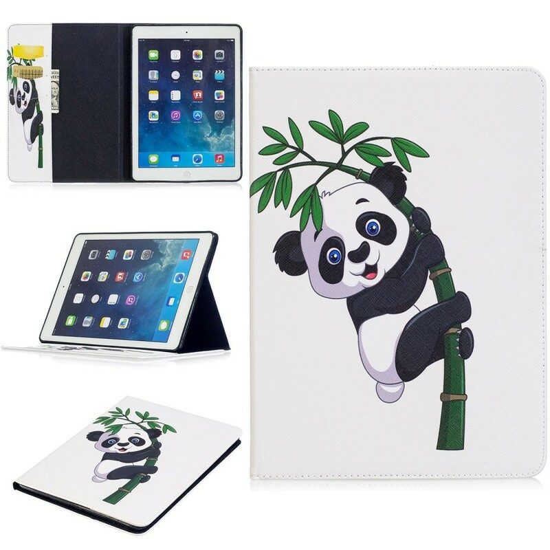 Folio-fodral För iPad Air Panda På Bambu