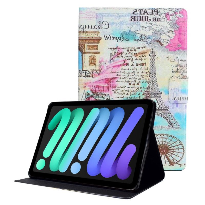 Folio-fodral För iPad Mini 6 (2021) Paris