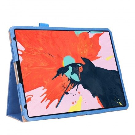 Folio-fodral För iPad Pro 12.9" (2021) (2020) (2018) Läderstil Med Rem