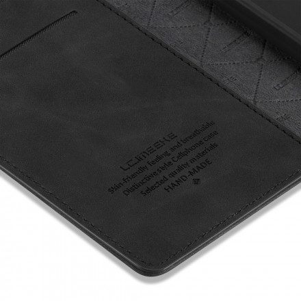 Folio-fodral För iPhone 11 Läderfodral Lc.imeeke Lädereffekt