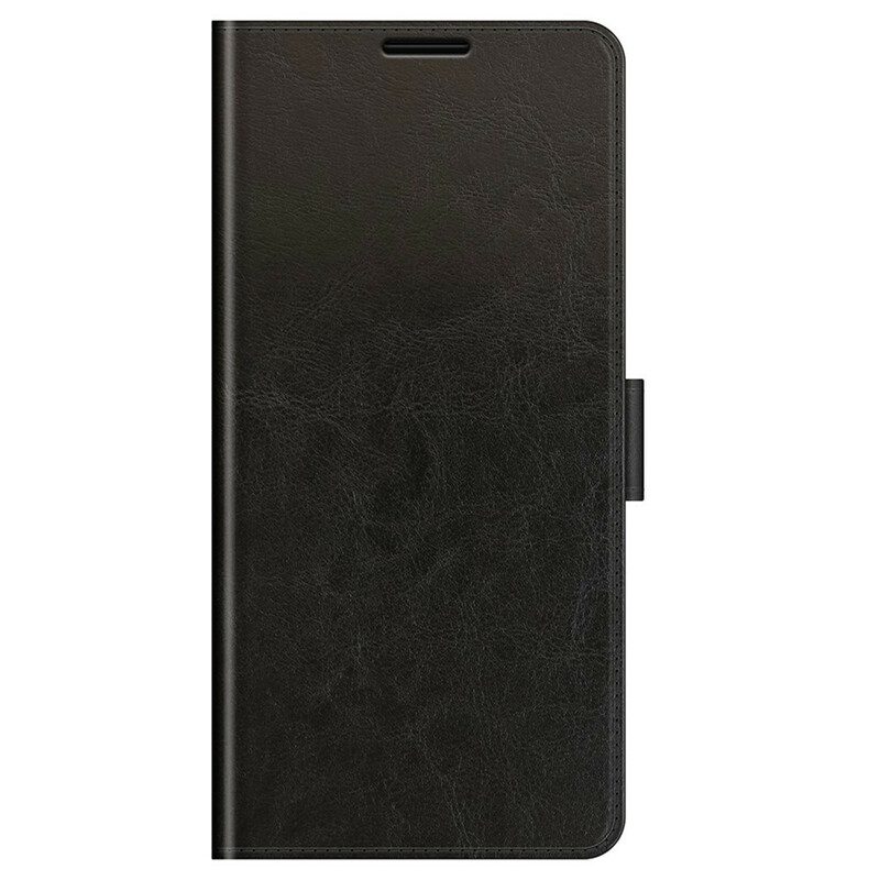 Folio-fodral För iPhone 13 Designlädereffekt