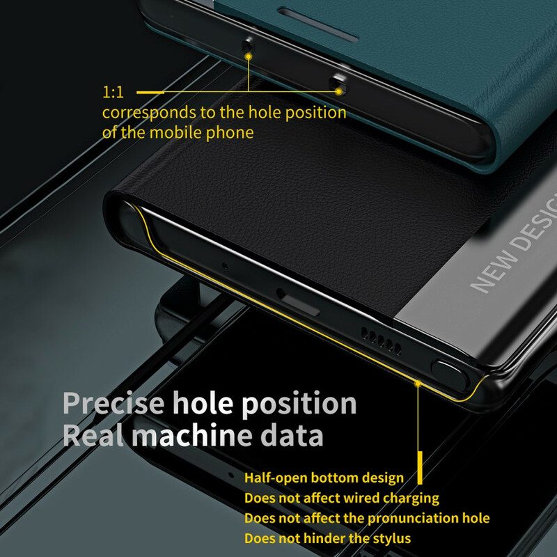 Folio-fodral För iPhone 13 Pro Läderfodral Litchi Konstläder Magnetlås