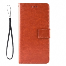 Folio-fodral För iPhone 14 Plinkande Konstläder