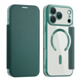 Folio-fodral För iPhone 17 Pro Max Magsafe-kompatibel Med Rfid-blockering