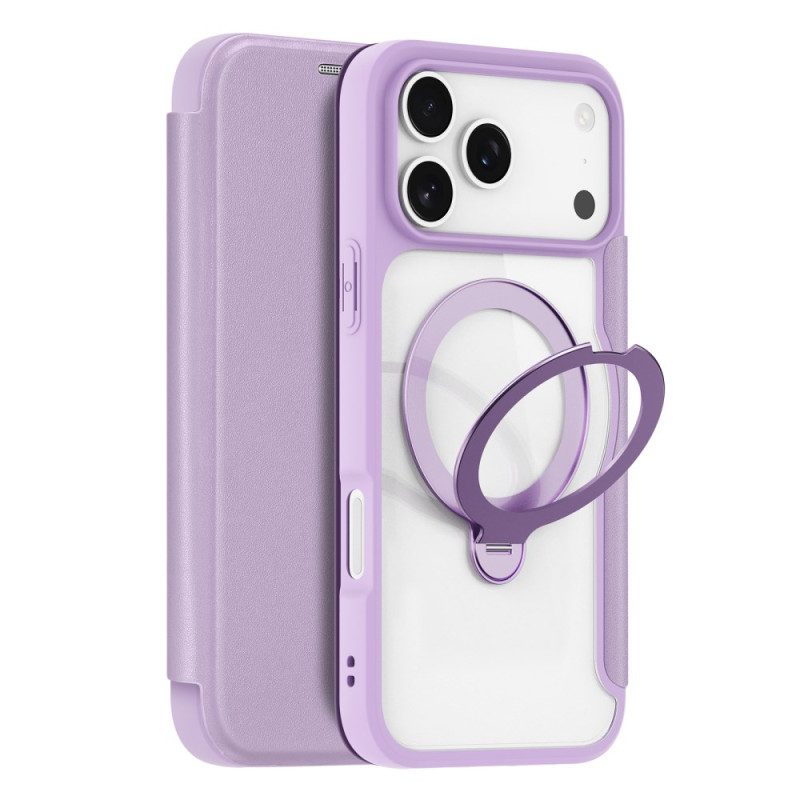 Folio-fodral För iPhone 17 Pro Skin X Pro-serien Med Dux Ducis-stativ