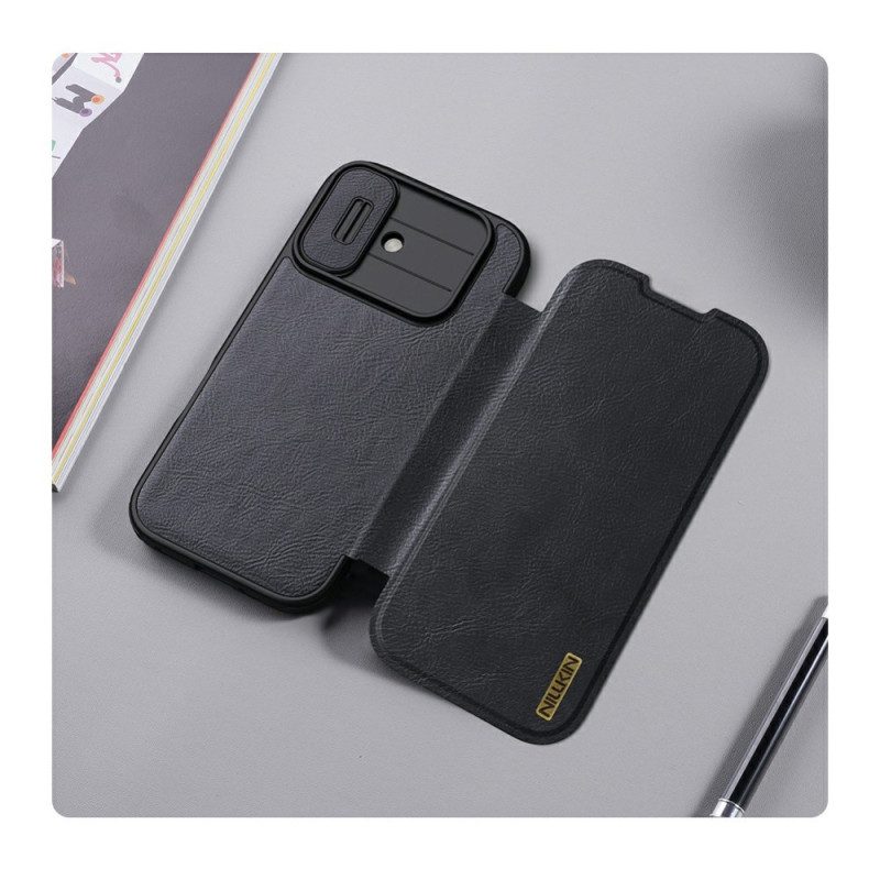 Folio-fodral För iPhone 17 Qin Pro-serien Nillkin