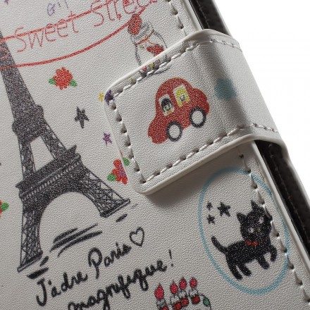 Folio-fodral För iPhone 8 Plus / 7 Plus Jag Älskar Paris