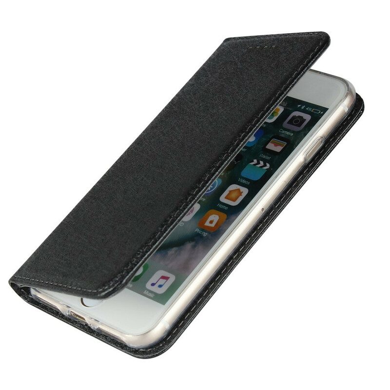 Folio-fodral För iPhone 8 Plus / 7 Plus Läderfodral Mjuk Läderstil Med Rem