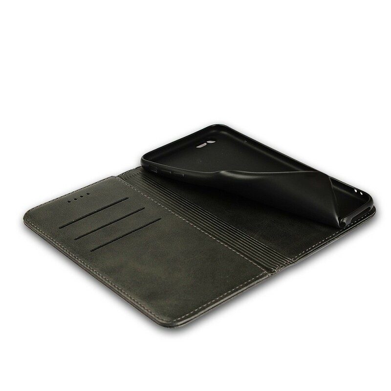 Folio-fodral För iPhone 8 Plus / 7 Plus Läderfodral Premium Konstlädersömmar