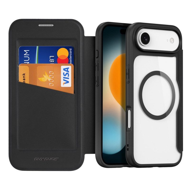 Folio-fodral För iPhone Air Magsafe Skin X Pro-serien Dux Ducis