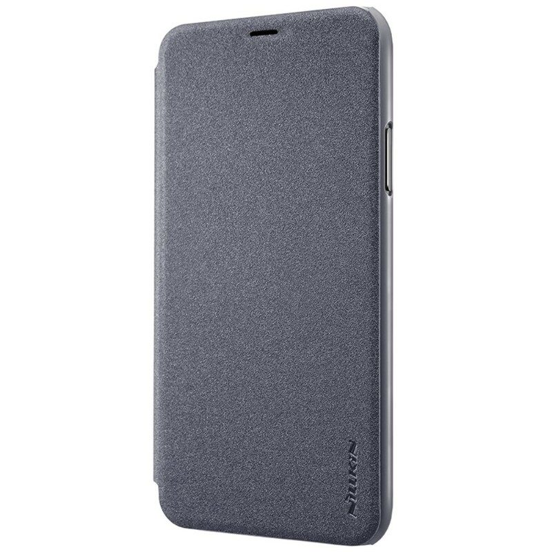 Folio-fodral För iPhone X / XS Läderfodral Nillkin