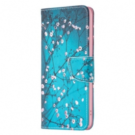 Folio-fodral iPhone 15 Blommande Grenar