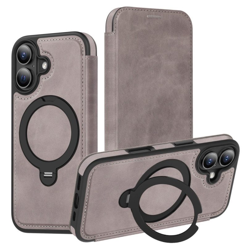 Folio-fodral iPhone 17 Magsafe Integrerad Rfid-blockering