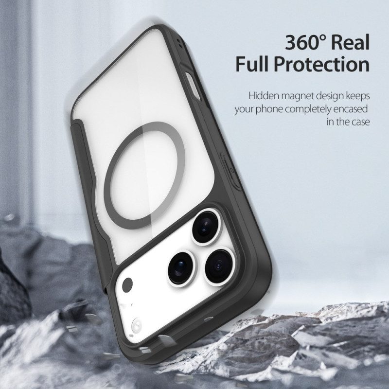 Folio-fodral iPhone 17 Pro Dux Ducis X Pro-seriens Skal