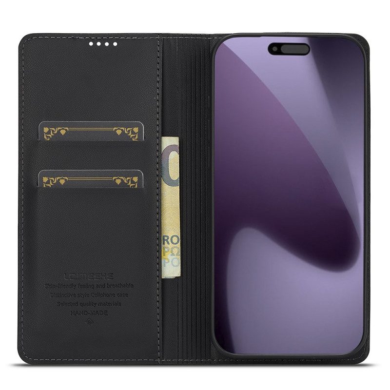 Folio-fodral iPhone 17 Pro Klassisk Lc.imeeke