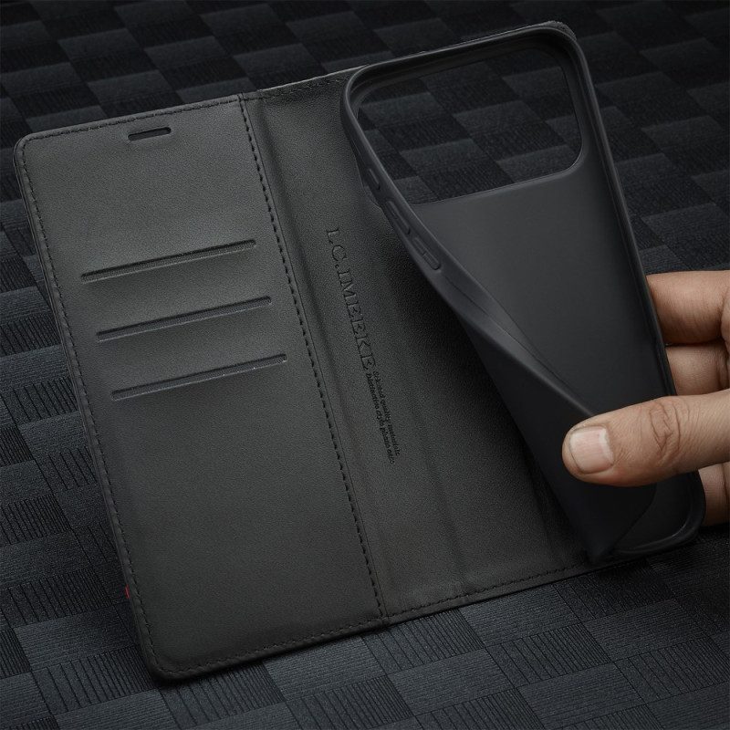 Folio-fodral iPhone 17 Pro Lc.imeeke Kolfiber