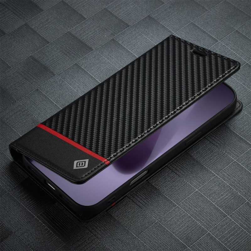 Folio-fodral iPhone 17 Pro Lc.imeeke Kolfiber