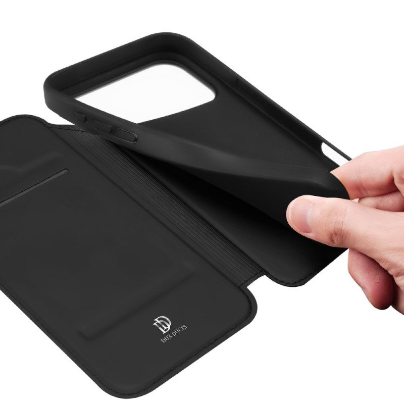 Folio-fodral iPhone 17 Pro Max Dux Ducis Pro Series Skin
