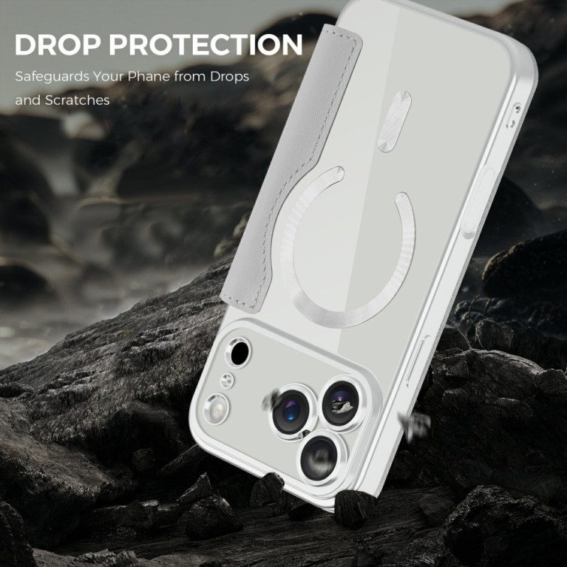 Folio-fodral iPhone 17 Pro Max Magsafe-kompatibel Vadderad
