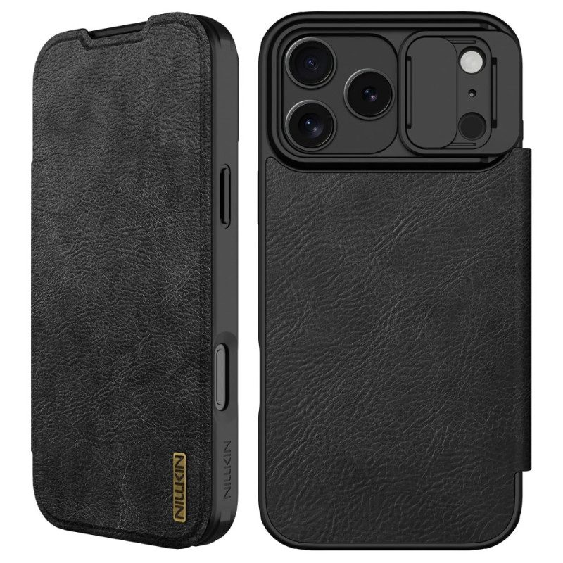 Folio-fodral iPhone 17 Pro Max Telefonfodral Qin Pro-serien Nillkin