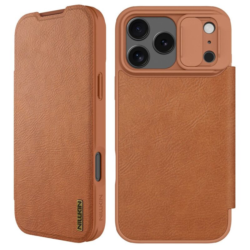 Folio-fodral iPhone 17 Pro Qin Pro-serien Nillkin