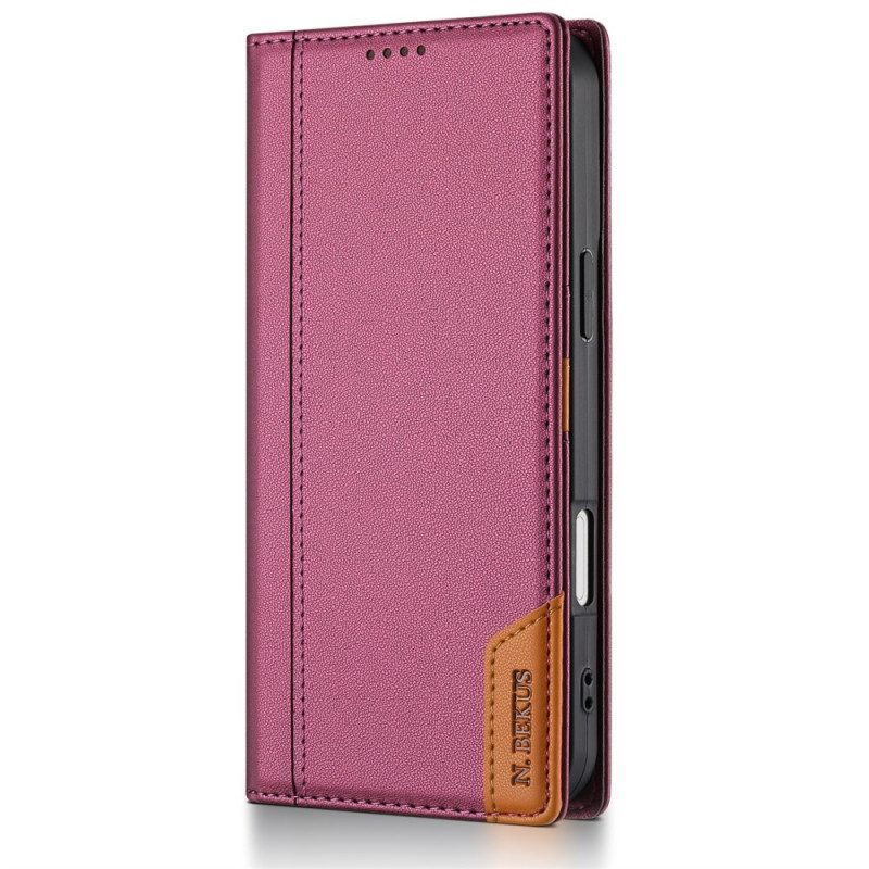 Folio-fodral iPhone 17 Rfid-blockerande N.bekus
