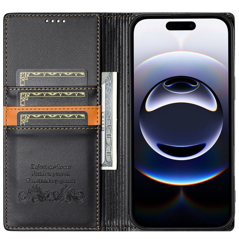 Folio-fodral iPhone 17 Rfid-blockerande N.bekus