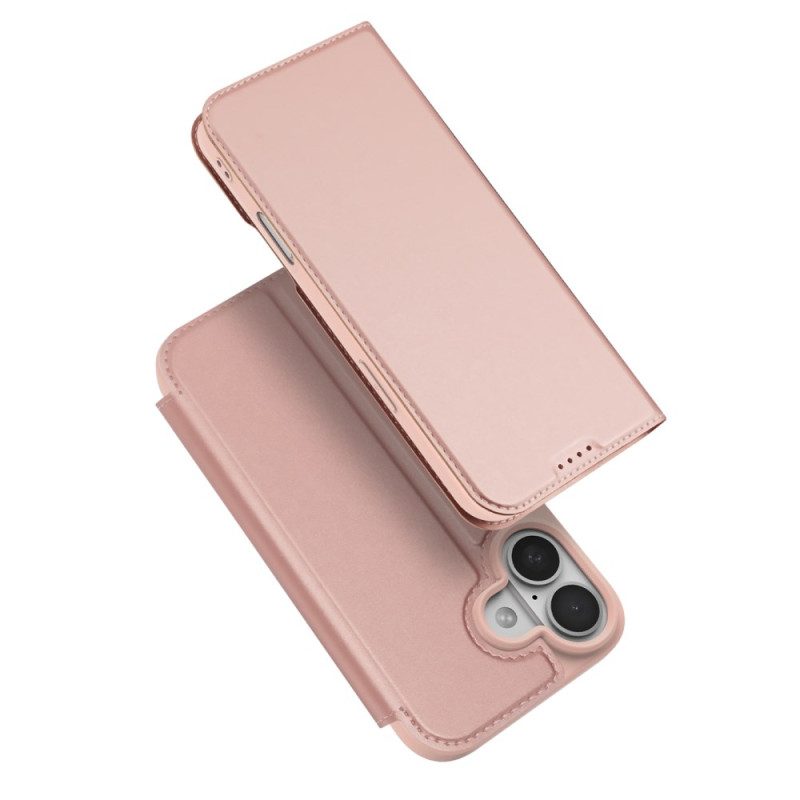 Folio-fodral iPhone 17 Skin Pro-serien Dux Ducis