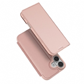 Folio-fodral iPhone 17 Skin Pro-serien Dux Ducis